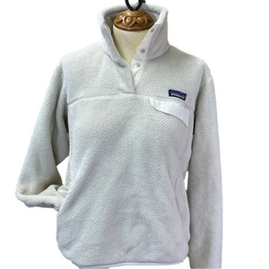 Patagonia ReTool Snap Fleece Pullover Jacket Linen Medium